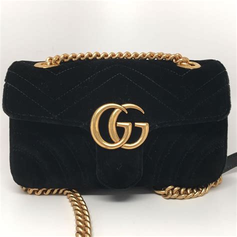 gucci medium gg marmont 2.0 matelassé velvet shoulder bag|gucci marmont mini bag price.